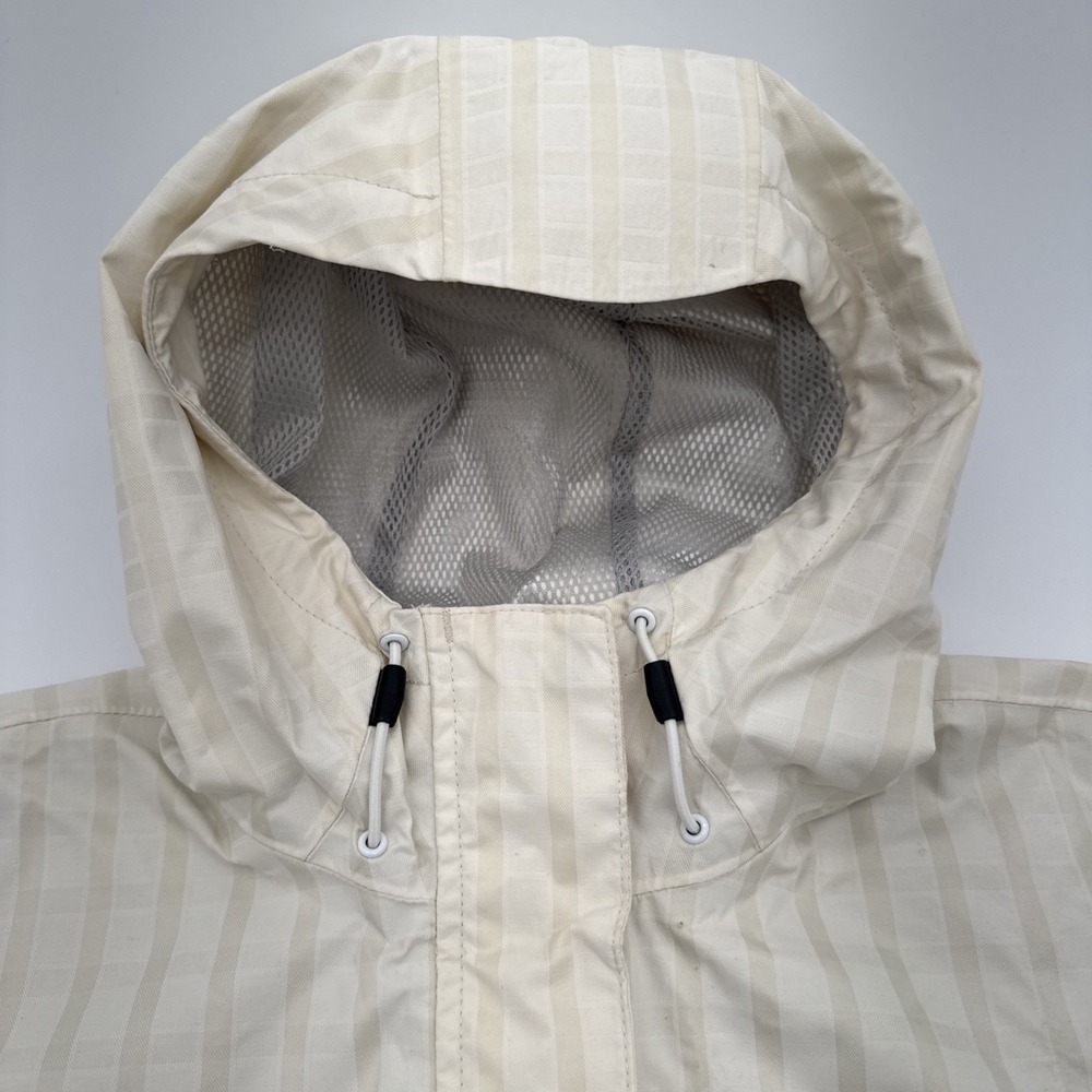 Helly Hansen Women's‎ Small Ivory stripes Windbreaker Rain Jacket Helly TECH - Picture 8 of 16